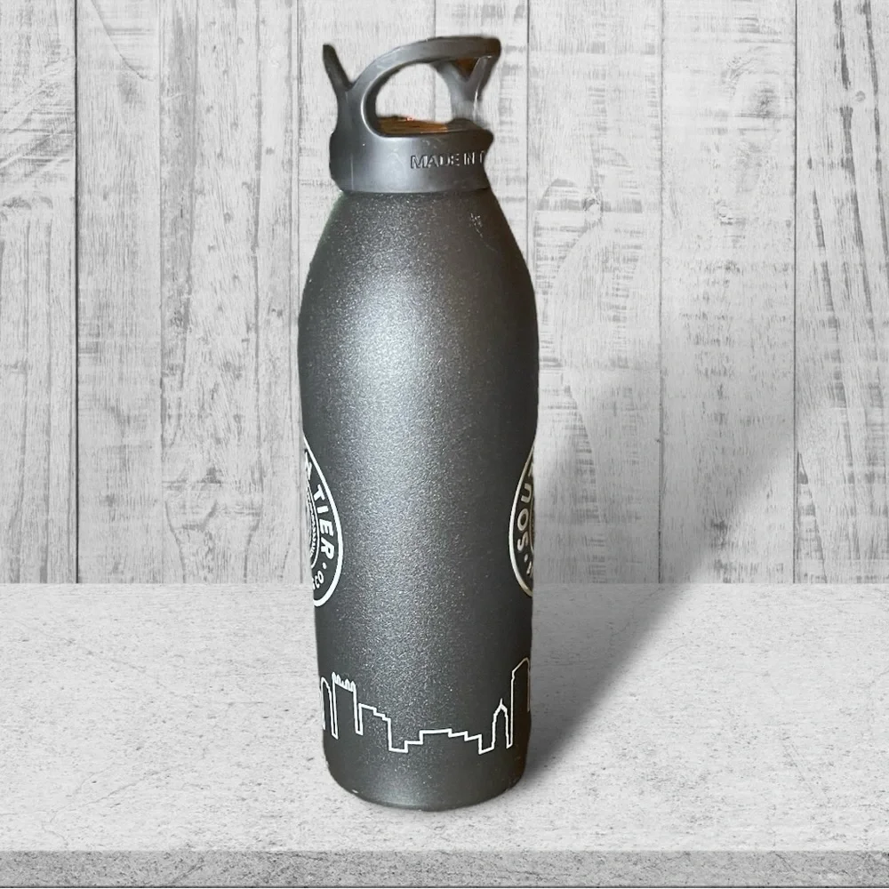 Liberty Southern Tier BPA Free Water Bottle with Cap, 24 Oz Aluminum Made in USA